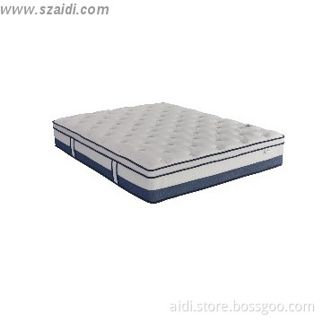 2014 new design luxury Latex Euro top spring mattress
